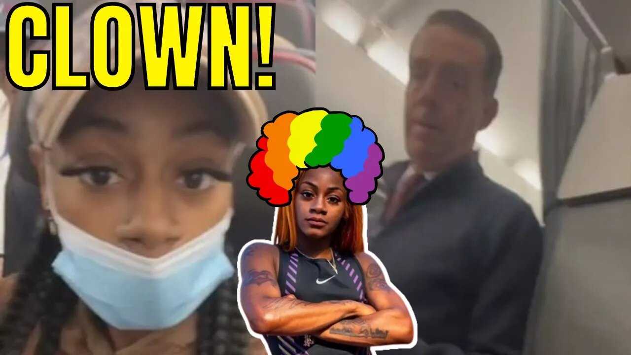 Track & Field Star SHA’CARRI RICHARDSON KICKED OFF Plane For Acting Like A CLOWN in VIRAL Vid!