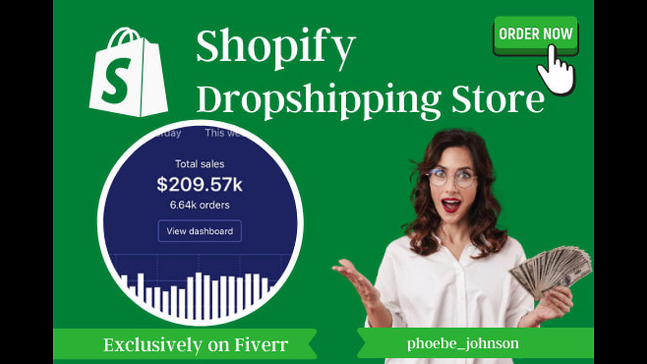 I will create high converting shopify dropshipping store or website