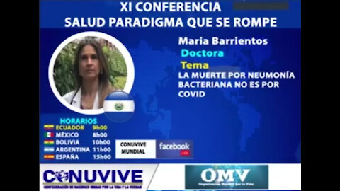 Dra. María Barrientos - CONUVIVE Mundial - Marzo 2021