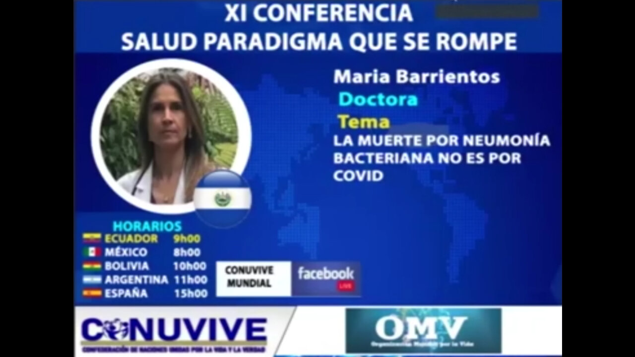 Dra. María Barrientos - CONUVIVE Mundial - Marzo 2021