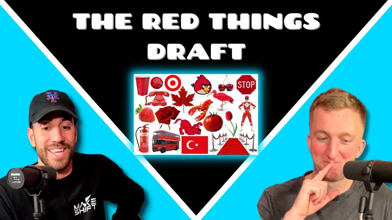 DRAFTING The Best RED THINGS! 🔴