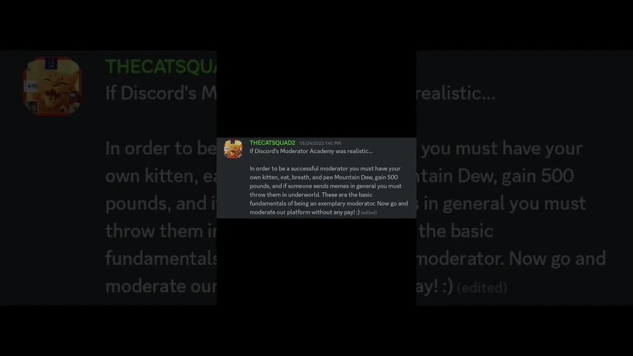 DISCORD MODERATOR ACADEMY NEEDS AN UPDATE
