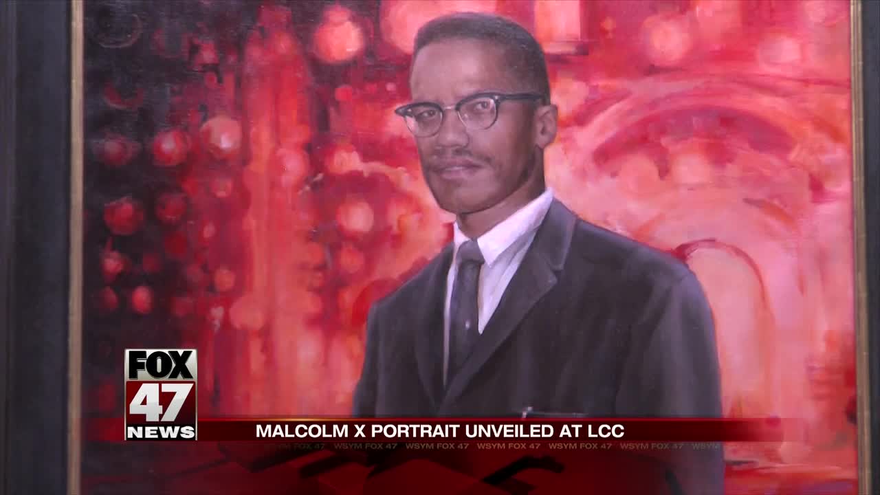 Malcolm X portrait unveiled at LCC