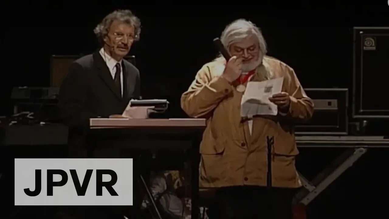 Jean Pierre Van Rossem Ontvangt Prijs Voor Beste Serie In Humo 1999