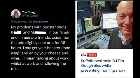 Suffolk DJ Tim Gough and Dr. John Campbell