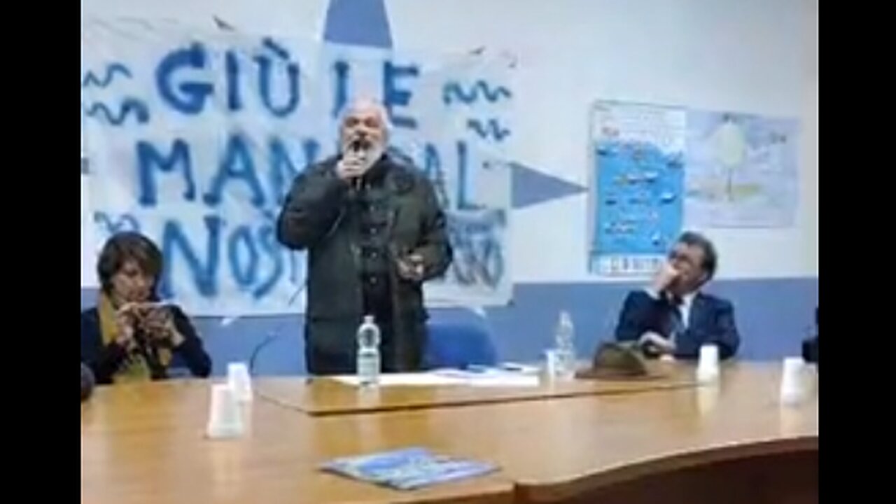 intervento dell'arch. Mario Gallina - Incontro Mercato Ittico di Corigliano - 11/02/2024