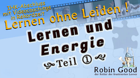 Lernen und Energie, Teil 1
