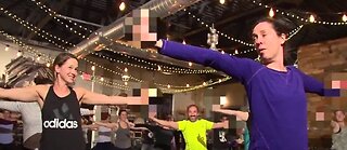 Rage yoga incorporates cursing and alcohol
