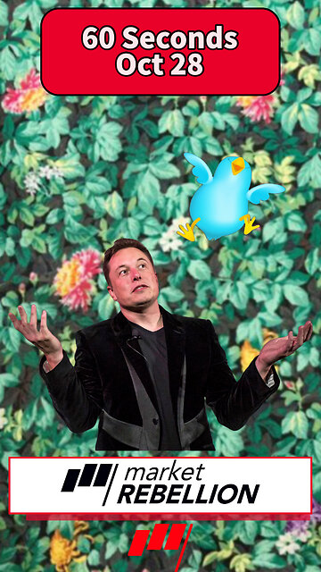 ⏱️60 Seconds $TWTR $XOM $CVX $AMZN $AAPL $PINS more @MarketRebels 🏴‍☠️