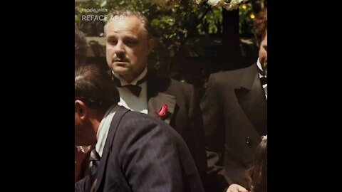 Ironmanduck as The Godfather #deepfake #faceswap #shorts #thegodfather