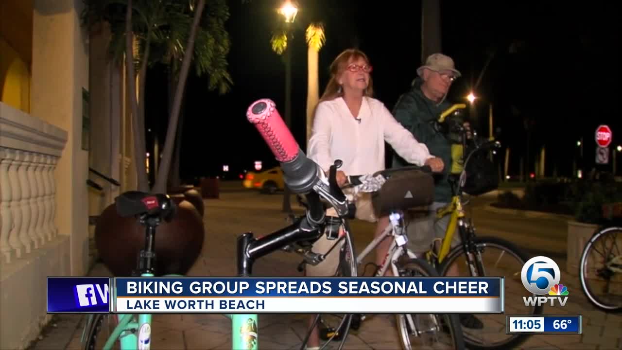 Bicyclers tour Lake Worth Beach weekly