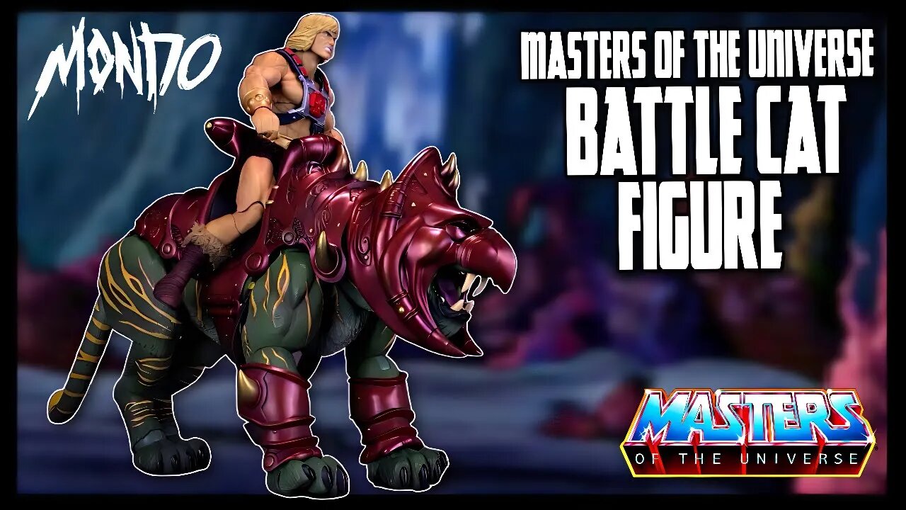 Mondo Masters of the Universe: Battle Cat 1/6 Scale Figure @TheReviewSpot