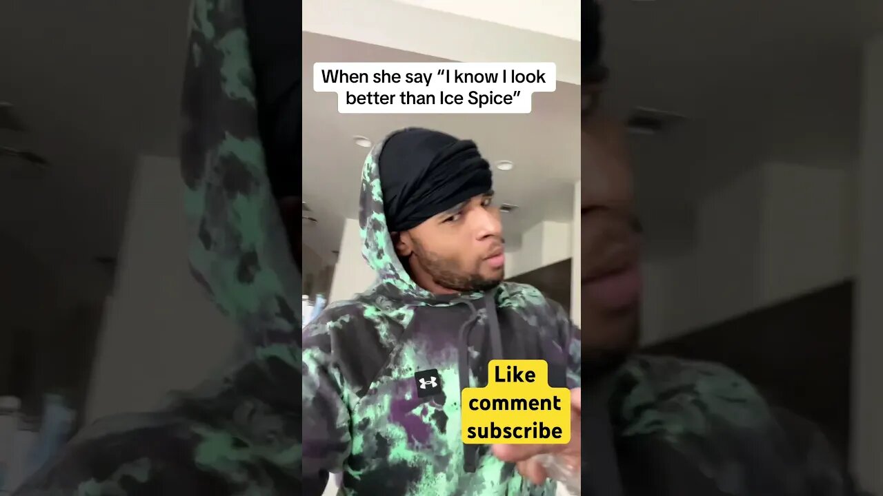 When she says "I look better than Ice Spice" tiktoks funny jokes reactions shorts viral