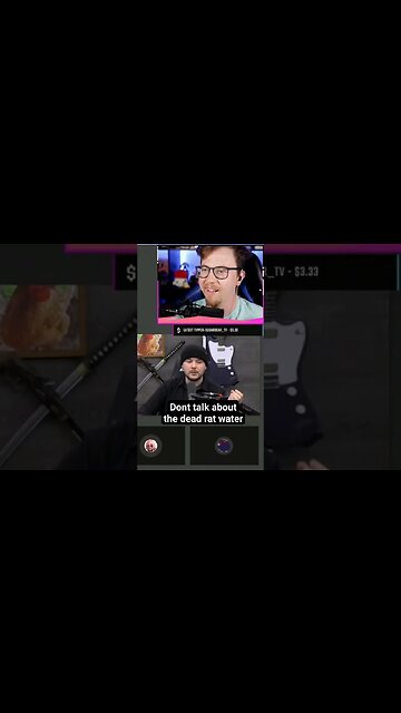 We don't talk about the dead Rat water