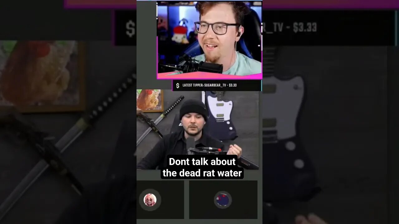 We don't talk about the dead Rat water