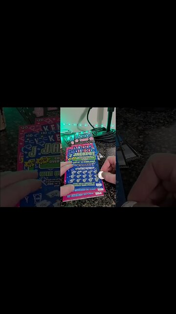 Good winning scratch off lottery ticket! #lottery #shorts