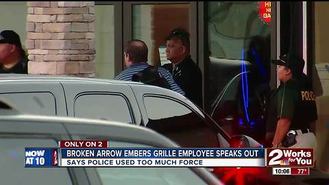 Embers Grille employee speaks out