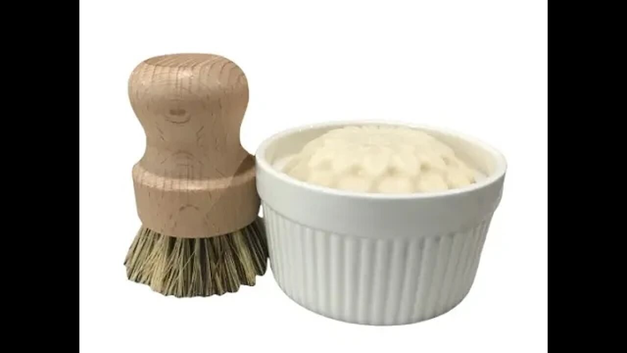Eco-friendly, Toxic-free Solid Dish Soap From Scratch