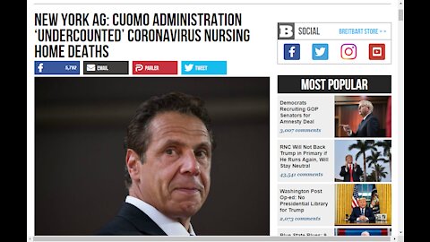 Cuomo and Other Governors Responsible for Deaths of Thousands of Elderly