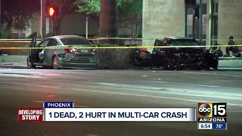 FD: 1 dead, 2 critically injured in west Phoenix crash