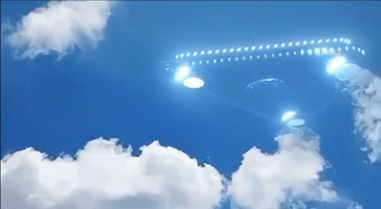 A UFO? Or does it look more like a Hologram?