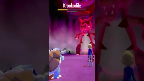 Pokémon Sword - Blastoise Used Aura Sphere!