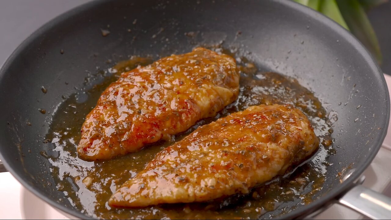 Garlic Butter Chicken with lemon : Greek Chicken breast recipe