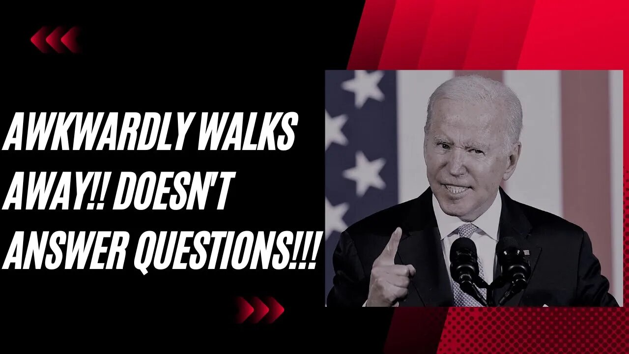 "Watch Biden's Reaction When He's Asked About Bank Bailouts..."