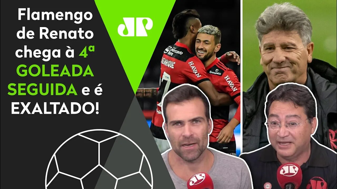 "NÃO TEM COMO! O Flamengo com o Renato Gaúcho é..." Mengão faz 6 a 0 e é EXALTADO!