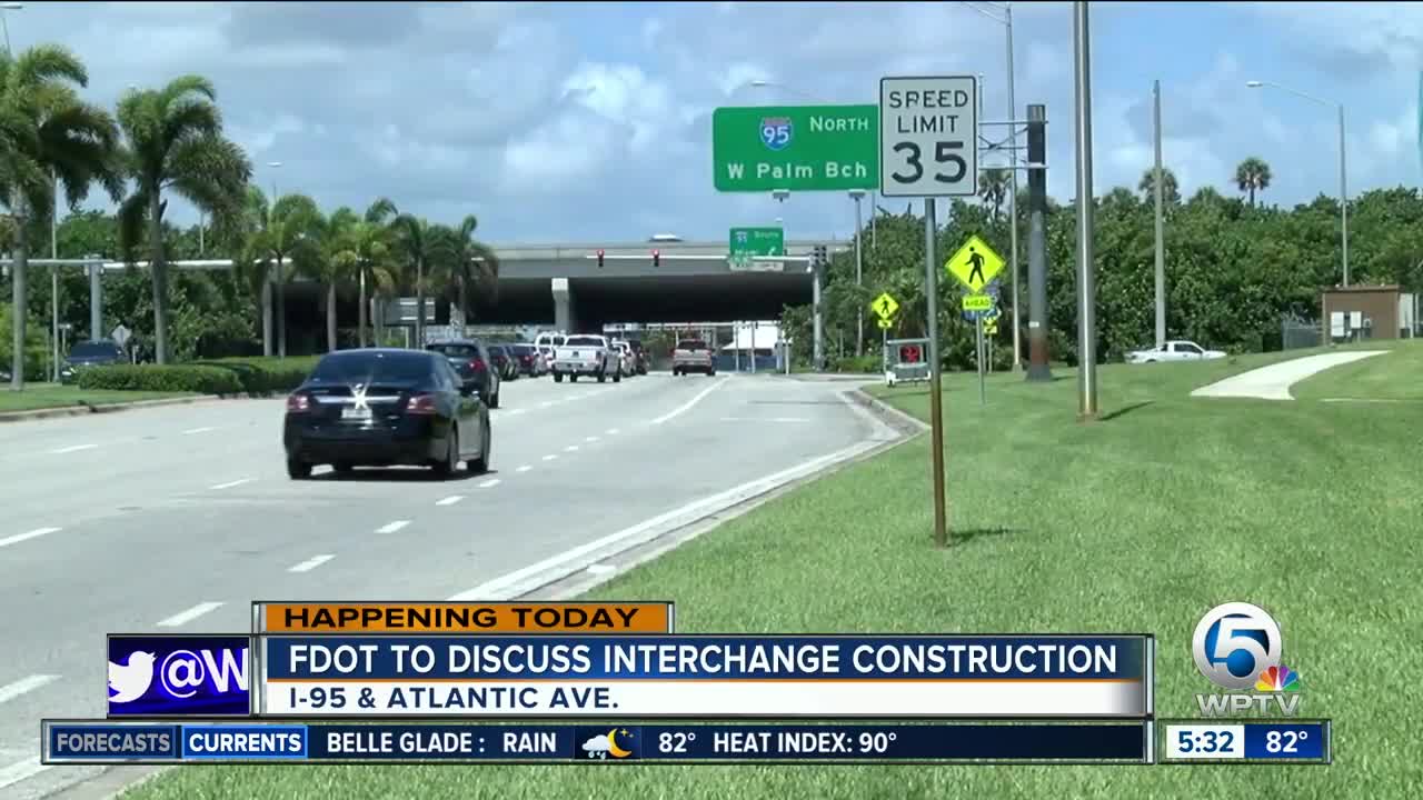 FDOT to hold open house Thursday for I-95/Atlantic Avenue interchange project in Delray Beach