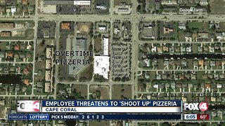 Employee allegedly threatens Cape Coral pizzeria