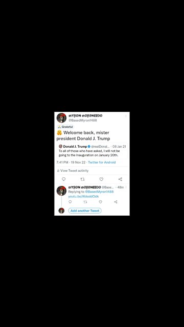 Donald Trump Unbans on Twitter