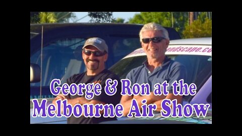 George and Ron at the Melbourne Air Show