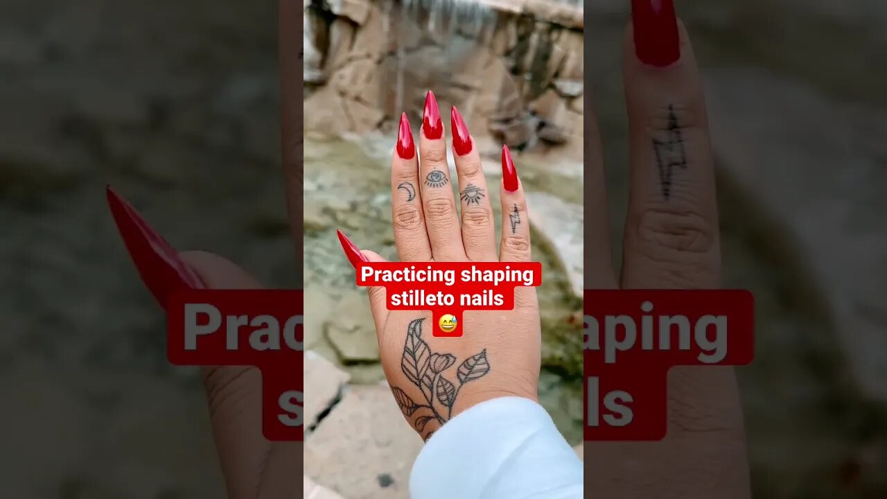 Extra Long Stiletto Nails