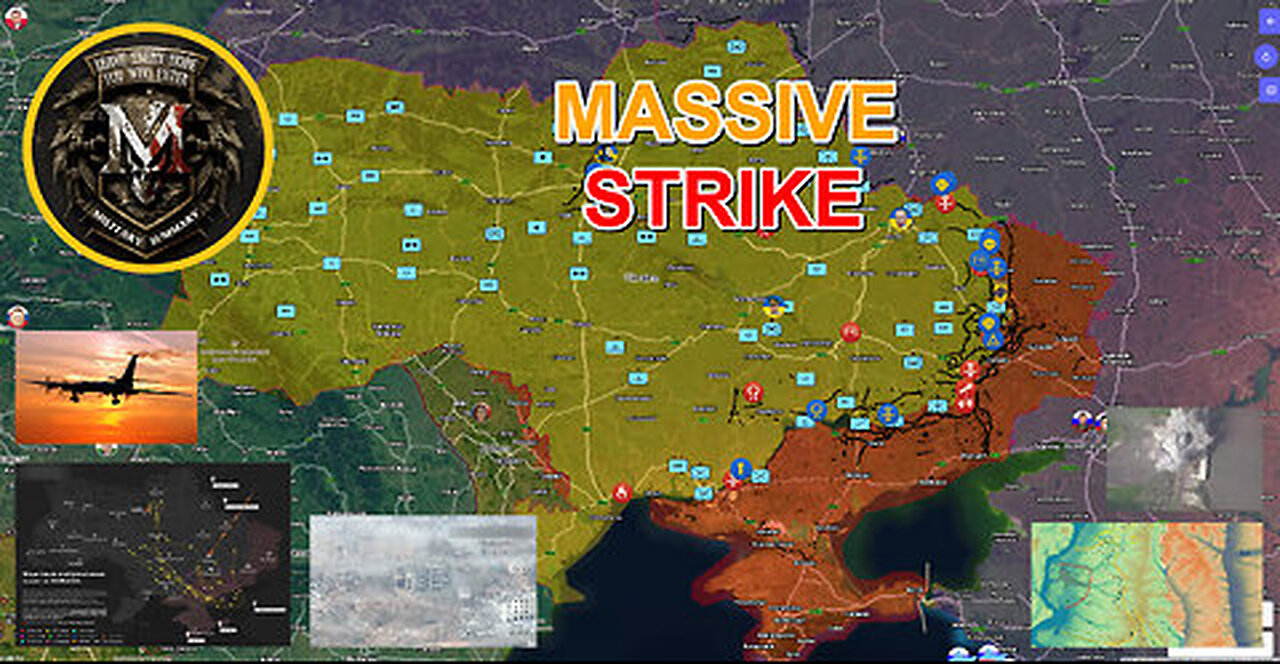 Massive Strike With Drones And Missiles | Putin Gathers a Coalition. Military Summary For 2024.06.20