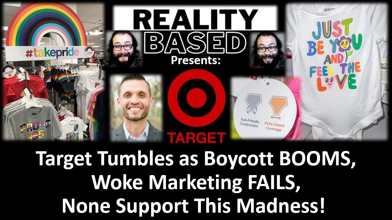 Target Tumbles as Boycott BOOMS!, Woke Marketing FAILS!, None Support This Madness!