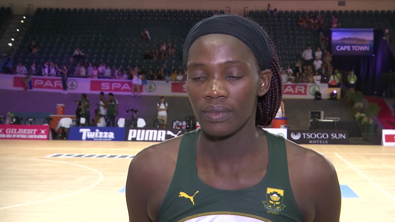 SOUTH AFRICA - Cape Town - SPAR Challenge Netball Series - England vs South Arica post match 2 interviews (Video) (M8E)