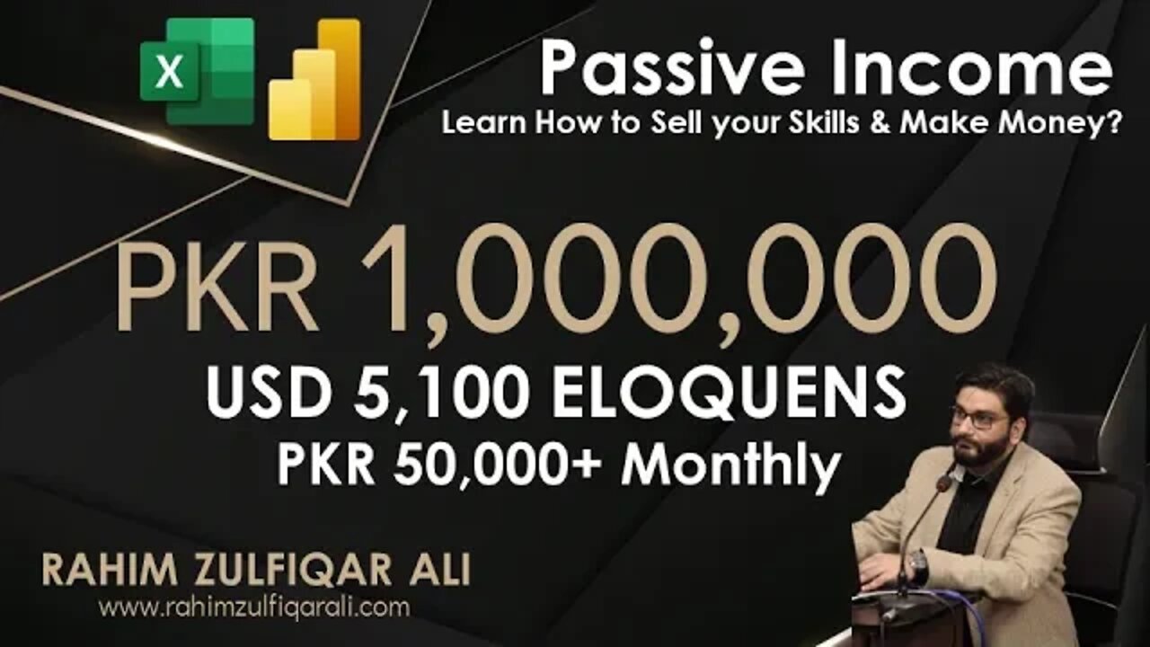 Earn Millions from Selling your Skills | Passive Income | Excel / POWER BI | How to Make Money?