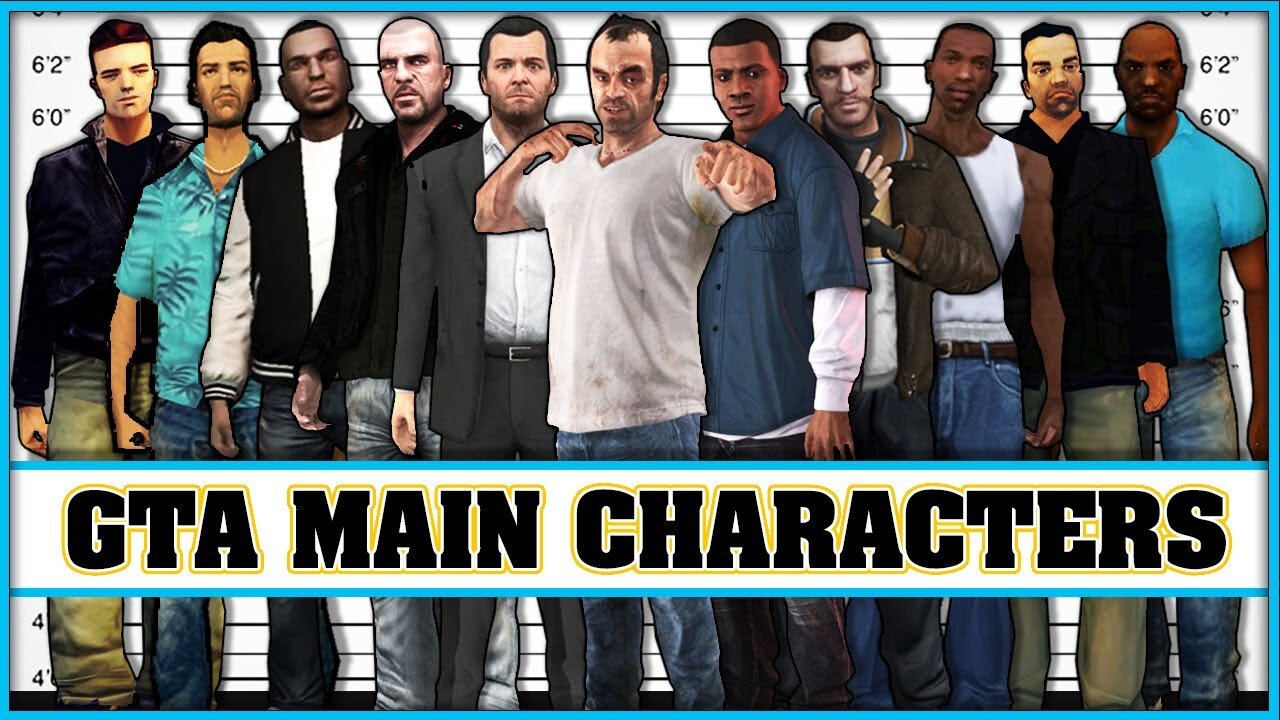 ALL THE GTA MAIN CHARACTERS MEETUP IN GROOVE STREET!