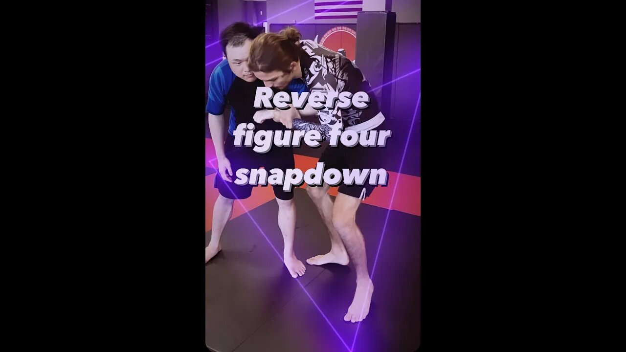 Reverse figure four snapdown #martialarts #mma #bjj