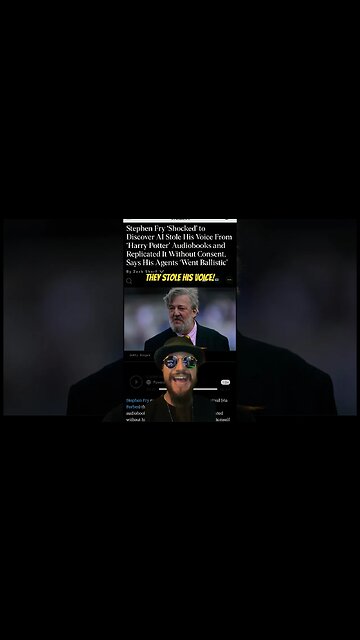 Harry Potter’s Stephen Fry Was STOLEN FROM! His Agents LOST IT! #harrypotter #shorts