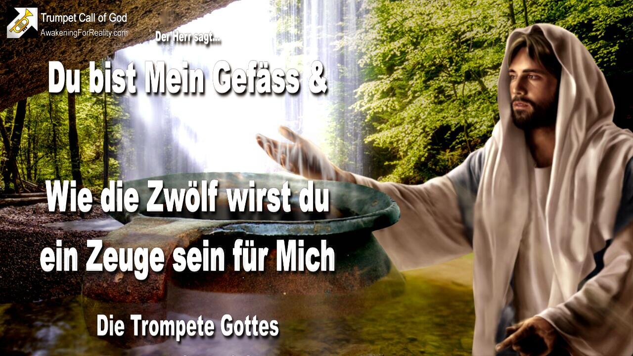 22.10.2004 🎺 Der Herr sagt... Timothy ist Mein Gefäss und wie die Zwölf ein Zeuge für Meinen Namen