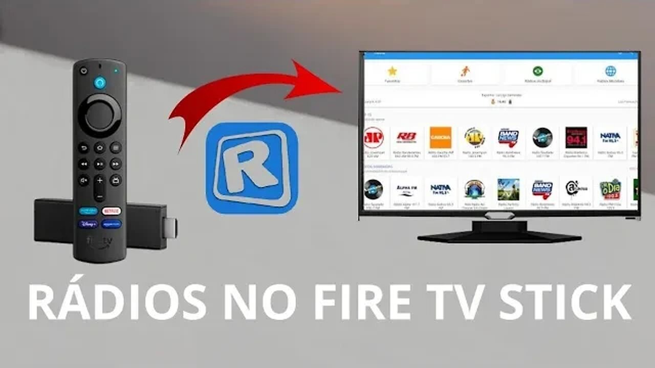 Como ouvir rádio no Fire TV Stick