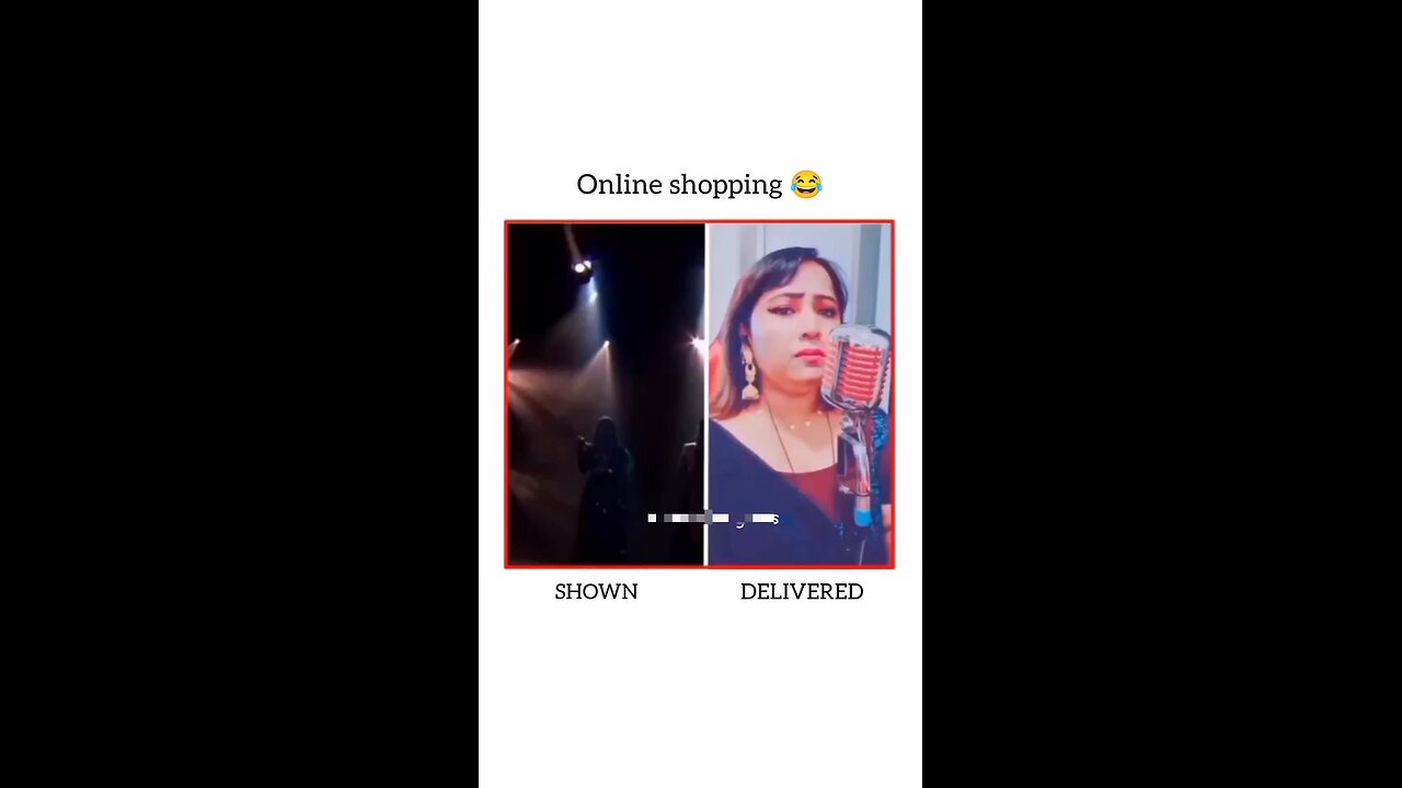 Online shopping Ordered vs Received