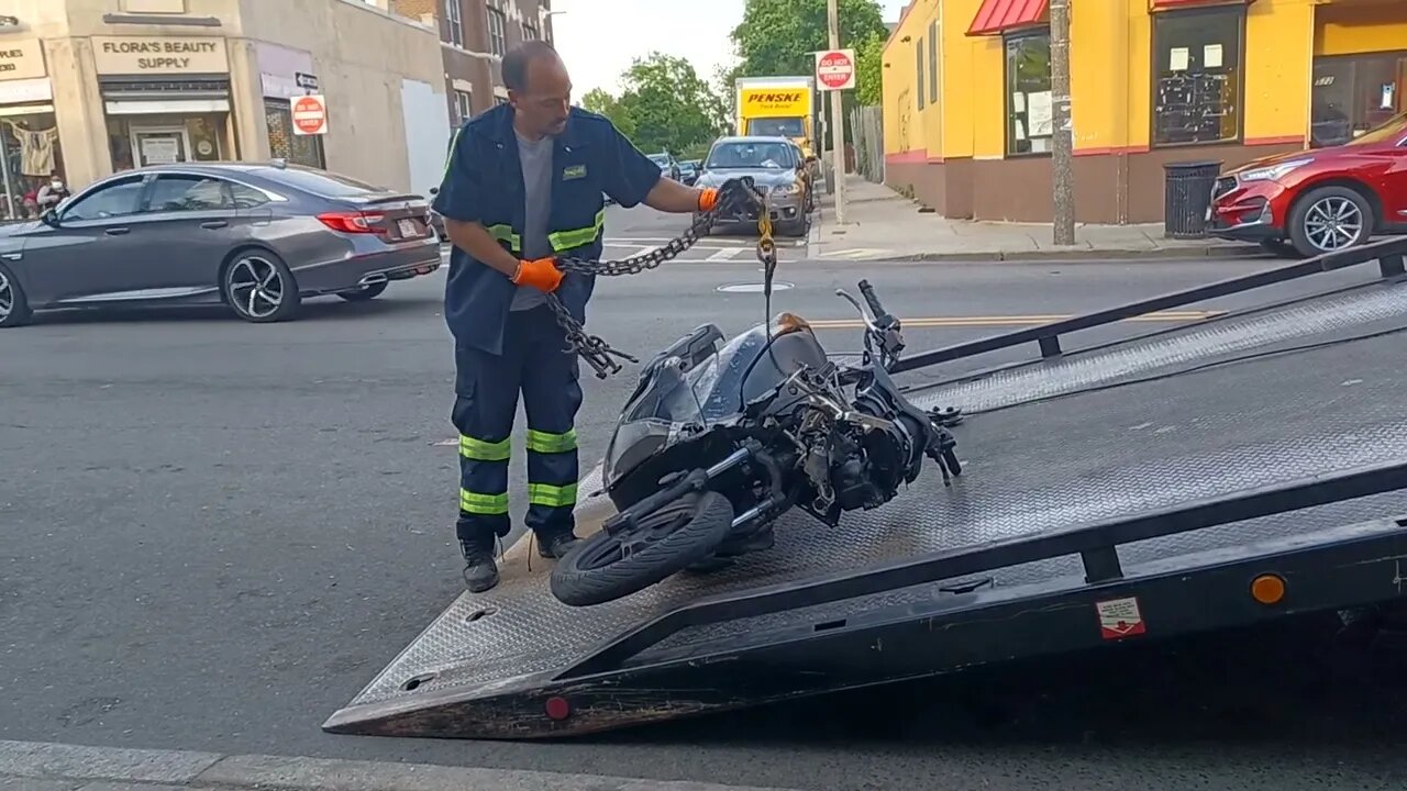 Boston police made several arrests and recovered two scooters