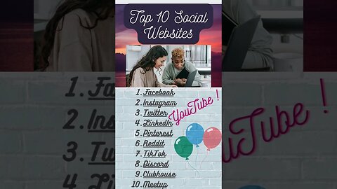 Top 10 Social Websites