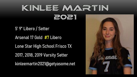 2020 Nike Invitational Carrollton Texas Volleyball / Libero #7 for Arsenal 17 Gold