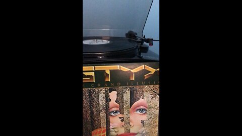 Vinyl to digital recording. Styx 1977