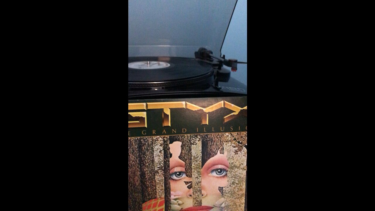 Vinyl to digital recording. Styx 1977