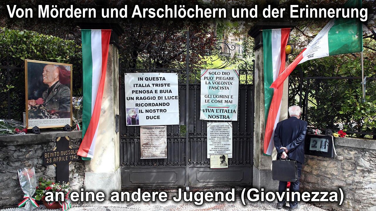 Von Mördern und Arschlöchern und der Erinnerung an eine andere Jugend (Giovinezza)